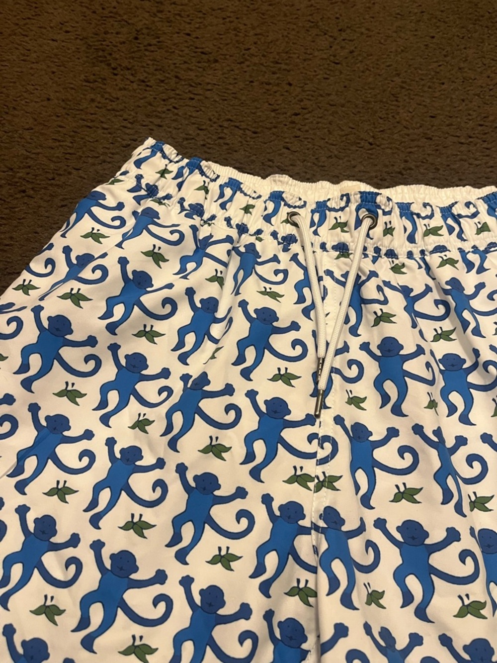 Roller Rabbit Monkey Swim Trunks - Picture 8 of 8